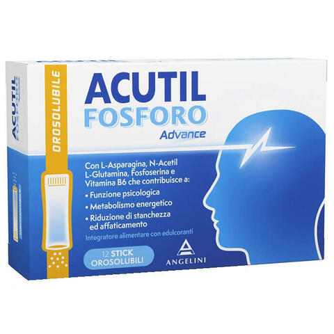 Fosforo advance 12 stick orosolubili