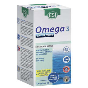 Esi - Omega 3 extra pure 80 perle + 40 perle in omaggio