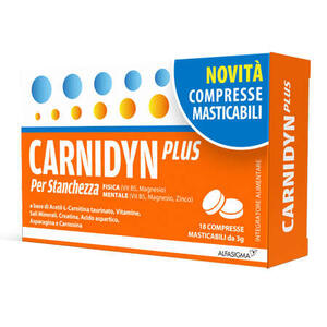 Carnidyn - Plus 18 compresse masticabili