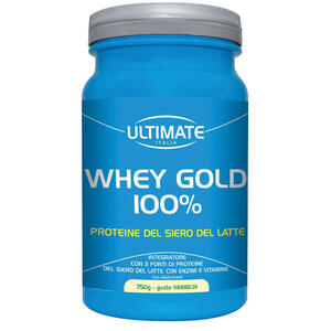 Ultimate - Whey gold 100 % vaniglia 750 g