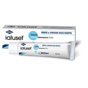 Ialuset - Crema ferite e ustioni non infette 25 g