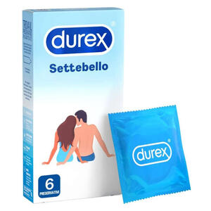 Durex - Profilattico  settebello classico 6 pezzi