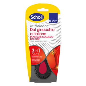 Scholl's - Plantare sollievo dolore da ginocchio a tallone scholl in balance everyday l