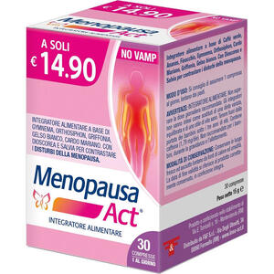 F&f - Menopausa act 30 compresse