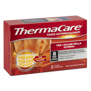 Thermacare - Fascia autoriscaldante a calore terapeutico  schiena 2 pezzi