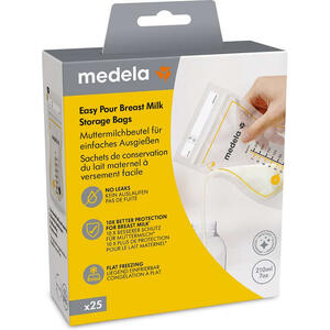 Medela - Easy pour sacca conservazione latte materno 25 pezzi