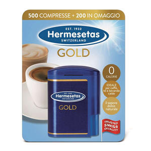 Hermesetas - Gold 500+200 compresse 35 g