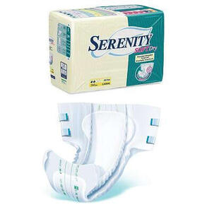 Serenity - Pannolone per incontinenza  softdry formato super taglia medium 30 pezzi