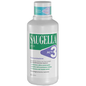 Saugella - Acti3 detergente intimo 500 ml taglio prezzo