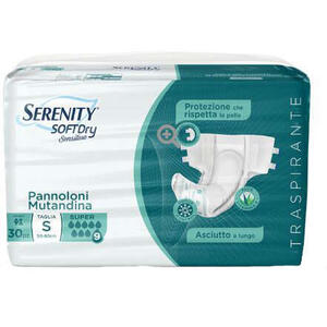 Serenity - Pannolone mutandina  sd sensitive super m 15 pezzi