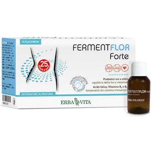 Erba vita - Fermentflor forte 10 flaconcini