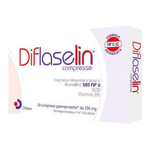 Difass - Diflaselin 20 compresse gastroprotette 250 mg