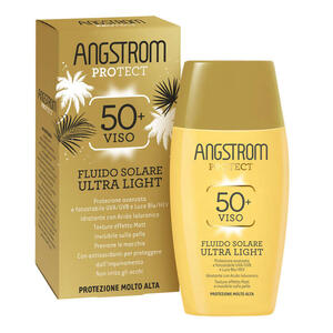 Angstrom - Fluido solare viso ultra light SPF 50+ 40 ml