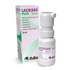 Lacrisek - Plus spray senza conservanti soluzione oftalmica 8 ml