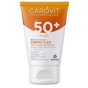 Carovit - Programma solare crema viso spf50+ 50 ml