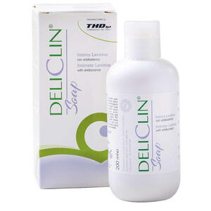 Thd - Deliclin soap detergente intimo lenitivo con antibatterico 200 ml